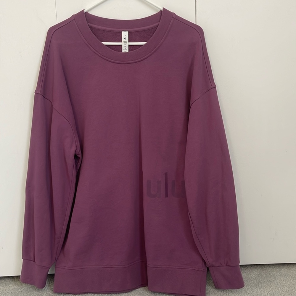 Lululemon Oversized Sweatshirt with Logo size 6
